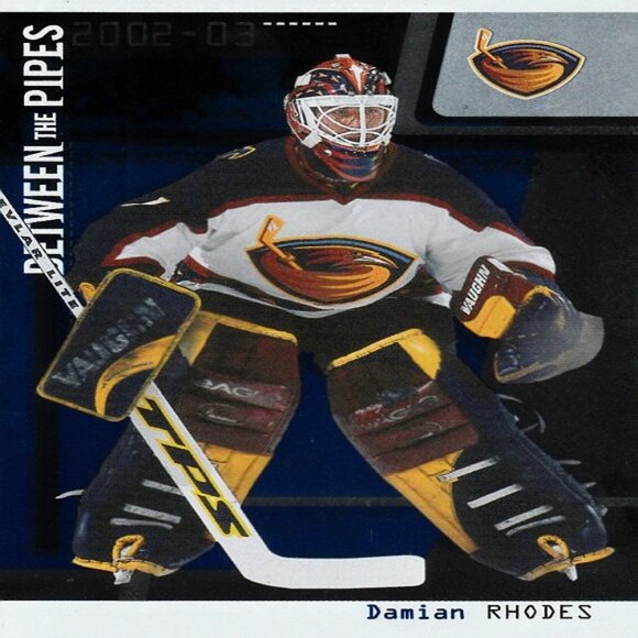 Damian Rhodes (Thrashers) 2003 In The Game Series Hockey Card - Card Number 65 - Picture 1 of 2